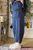 Lagen Shelby Barrel Pant Navy 